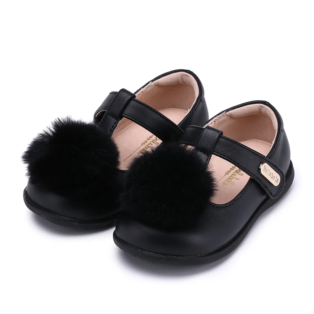 Children Shoes Girls 2018 New Autumn Fashion Princess For Single Sheepskin Soft Breathable Cute Childs | Детская одежда и обувь