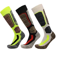 new high quality winter ski socks men women outdoor sport socks snowboarding hiking skiing socks warm thicker cotton thermosocks