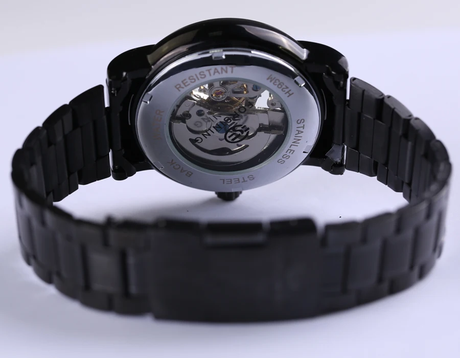 Модные спортивные механические часы-скелетоны мужские роскошные брендовые