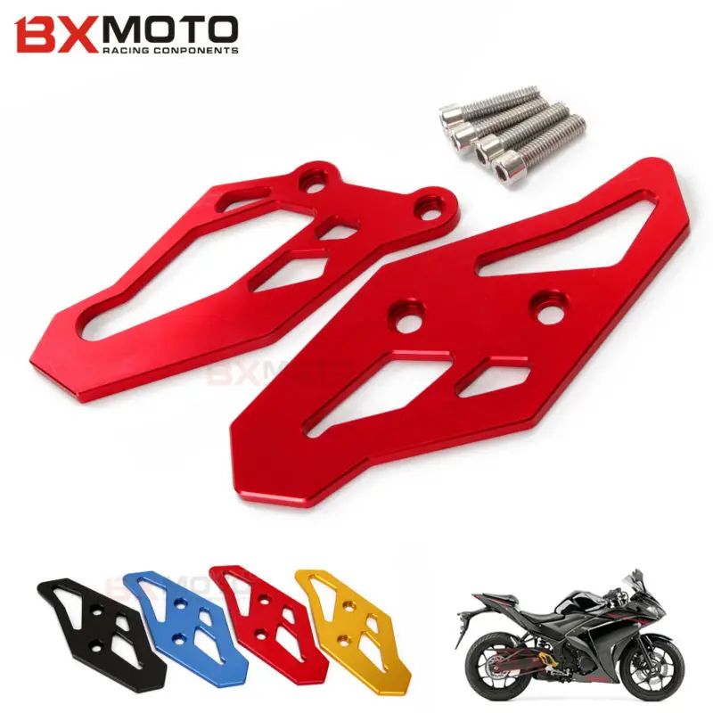 Аксессуары для мотоциклов Мотоцикл CNC подставка ног Rearset Peg пластина Yamaha YZF R3 2015 2016
