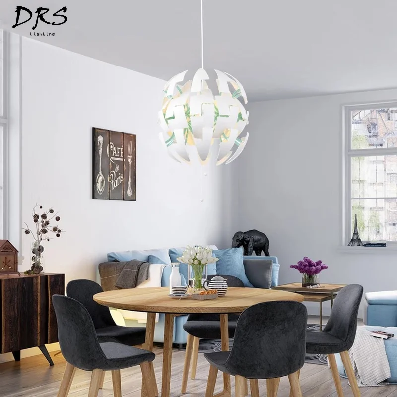 Ins Net Red Dining Room Chandelier Nordic Modern Simple Living Bedroom Creative Stretching Deformation Lamps | Освещение