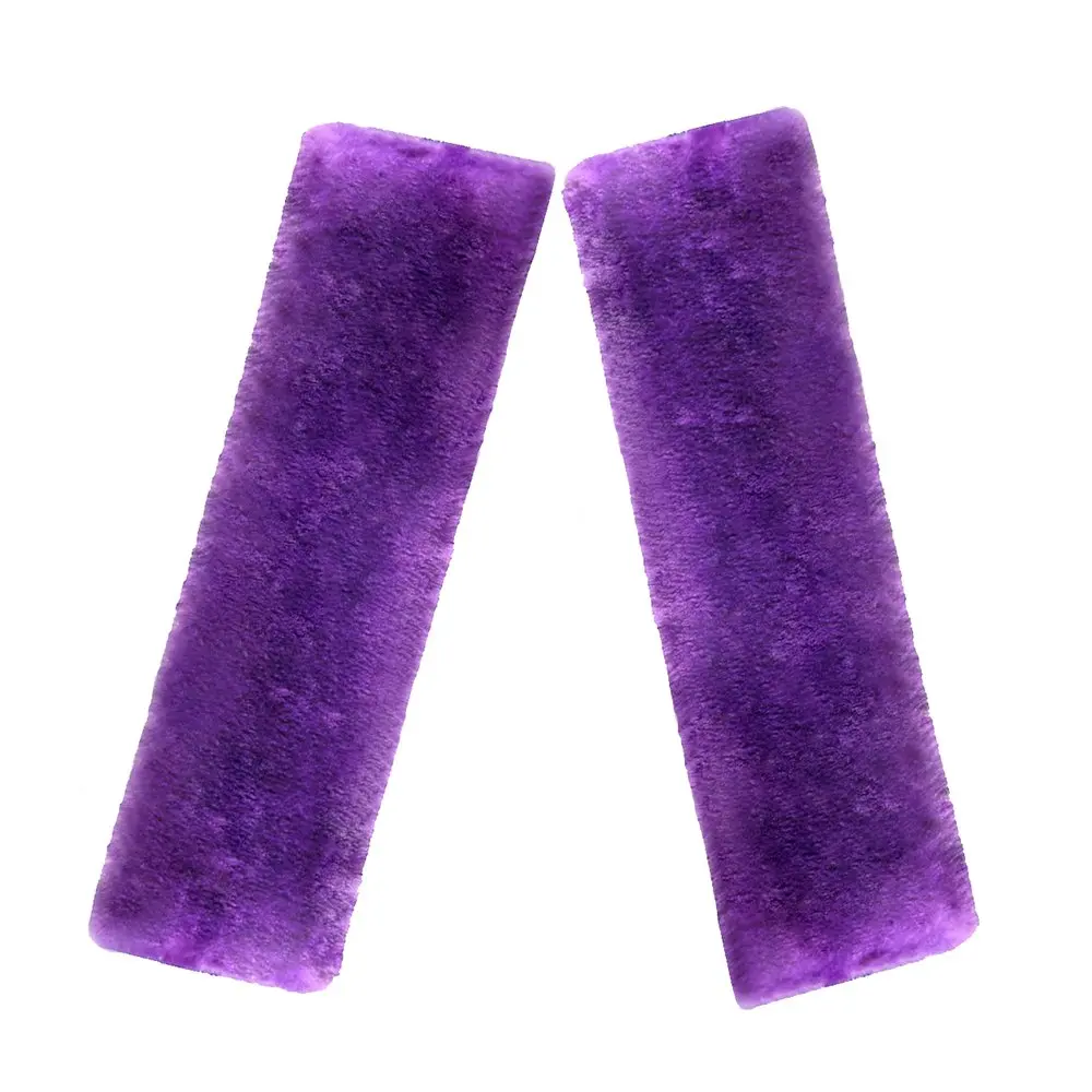 2 шт. Мягкий Искусственная овчина шерсть автомобильный ремень безопасности