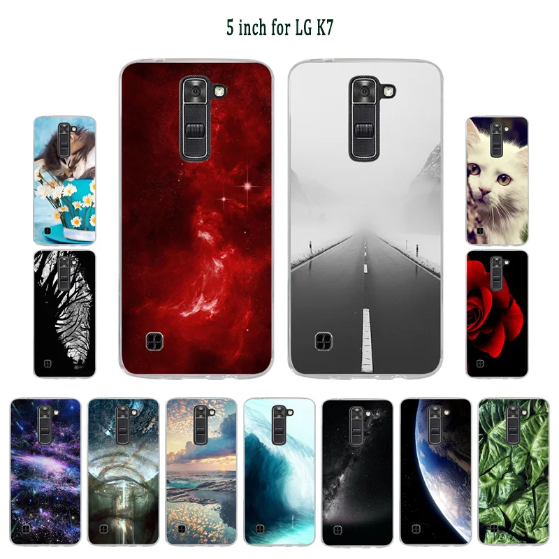 Чехол для LG Tribute 5 / K7 задняя крышка чехол сотового телефона с рисунком сна K330