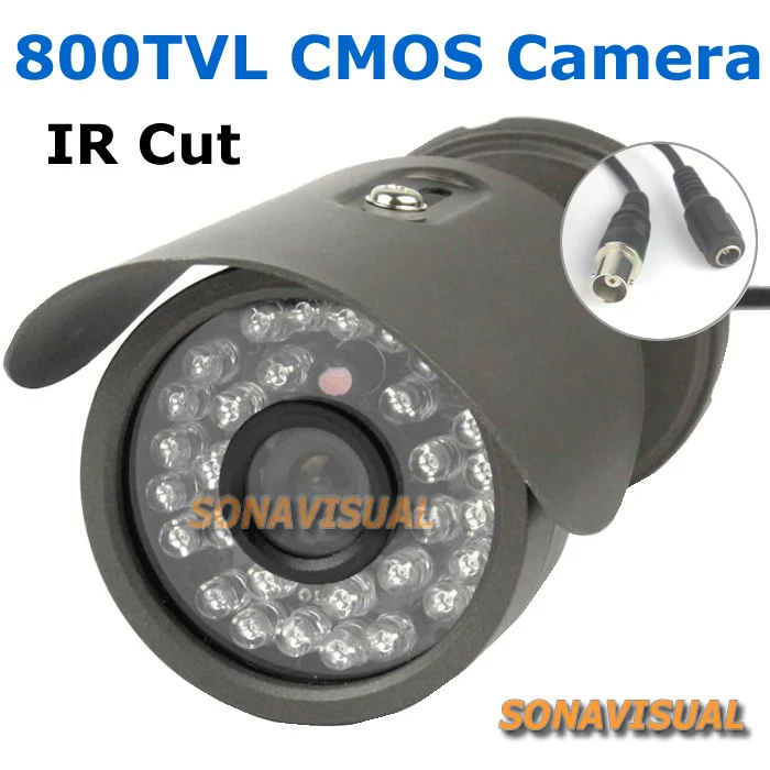 800TVL CCTV Камеры С Бесплатным Кронштейн Поддержка Ночного Видения Цвет Изображения
