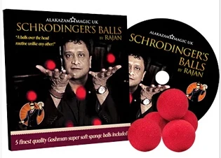 2014 Schrodingers шары от Rajan Magic tricks|ball tie|trick magicball watch |