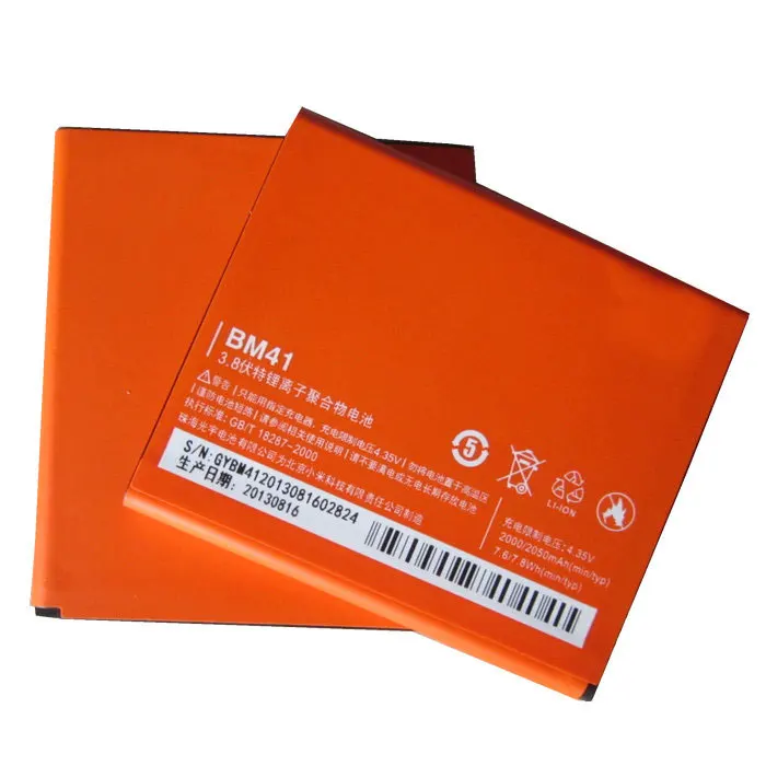 ALLCCX Высококачественная батарея для мобильного телефона BM40/BM41 Xiaomi 2A redmi с хорошим