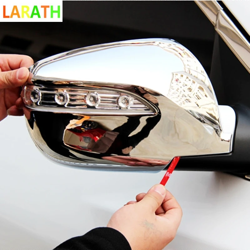 Новый для Hyundai IX35 2010 2011 2012 ABS хромированный Автомобильный кузов Stick заднего вида