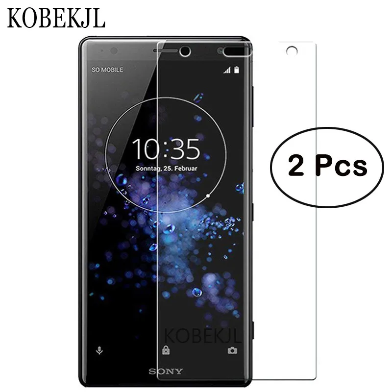 Защитное стекло для Sony Xperia XZ3 2 шт. закаленное XZ 3 Защитная пленка экрана 9H|Защитные