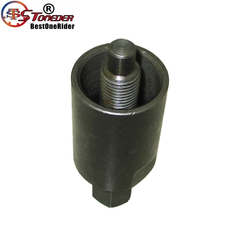 Вытяжной маховик STONEDER M28x1.0 с правой резьбой Женский Для Kawasaki 57001-1471 KLX110 A1-A7 KFX450R Suzuki