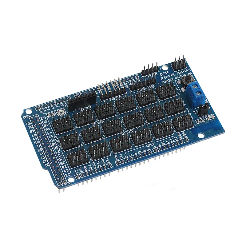 Датчик Щит V1.0 V2.0 Мега 2560 Плата расширения для Arduino|Соединители| |