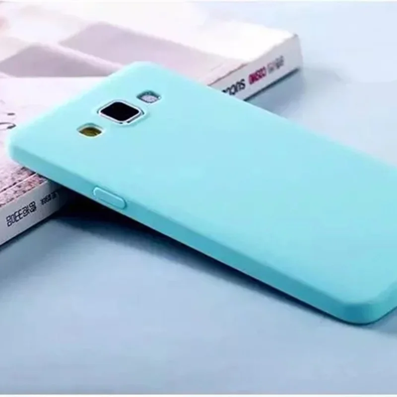 Модный мягкий силиконовый чехол для девочек из ТПУ для samsung Galaxy A5 A7 A8 S7 S8 и grand prime g530 A5 A7 S7 S8 Plus - Цвет: Sky Blue