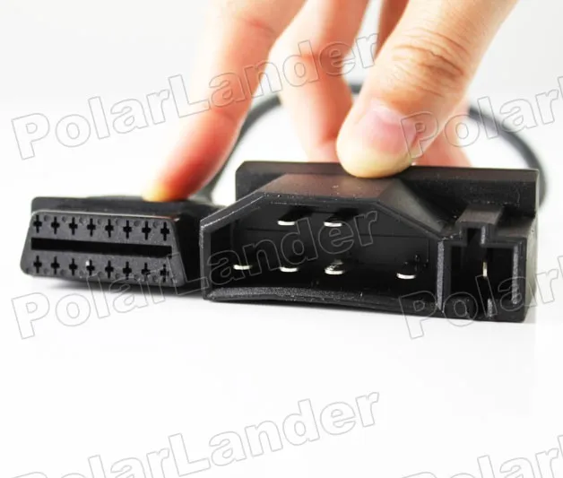 

hot sale car diagnostic detector connector cables for FORD cars 7 PIN male to OBD OBD2 16 PIN female
