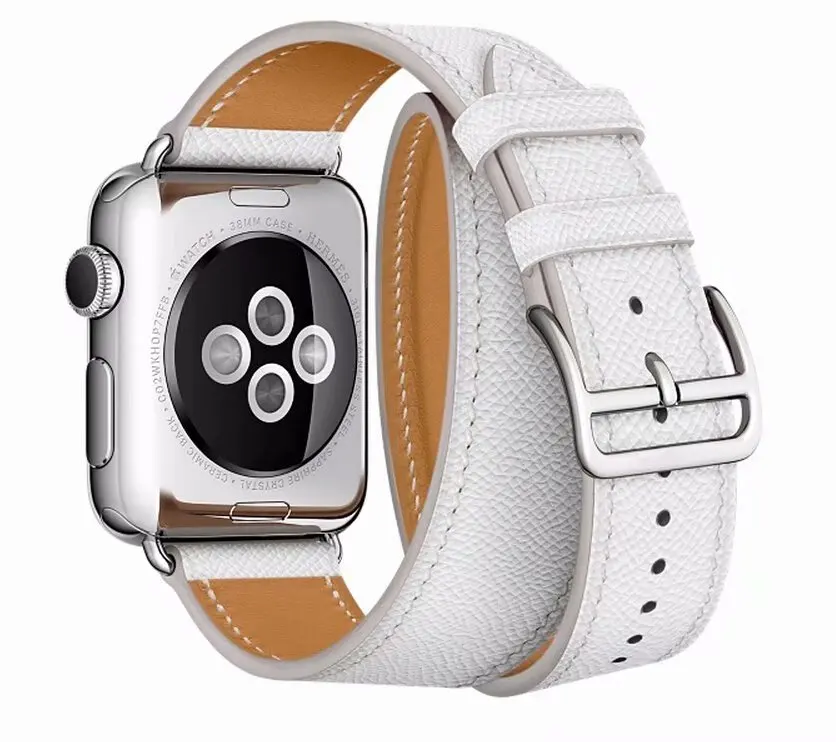 38 мм 42 двойной тур ремешок для apple watch серии 4 3 2 1 iwatch 40 44 из натуральной кожи loopseries 5