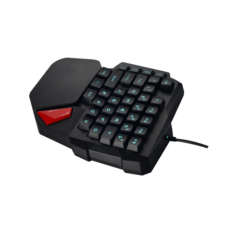 K108 Gaming Keyboard 38 Ключи механическая клавиатура Мини Эргономичный USB проводной RGB
