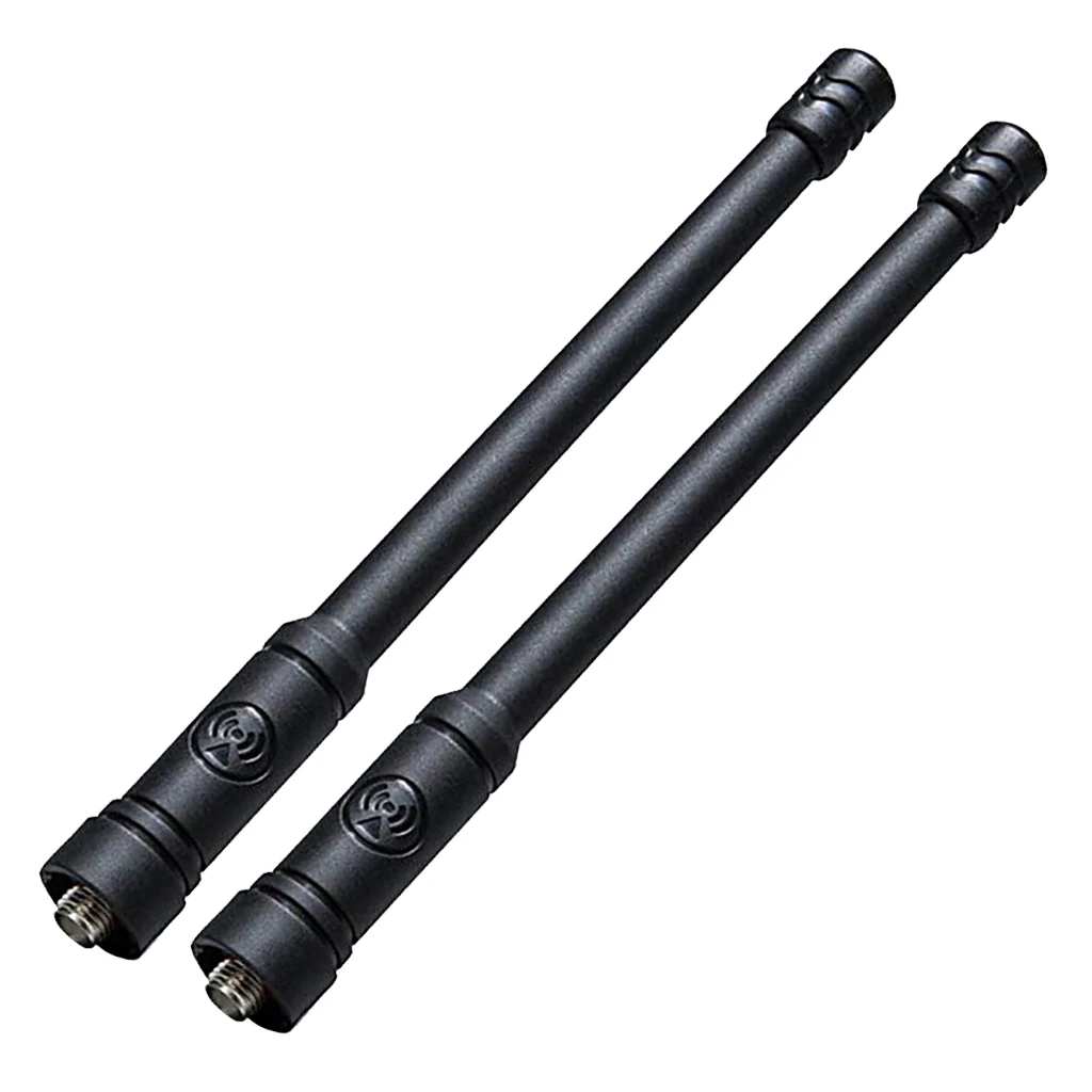 2 шт. 16 дюймовая Выдвижная VHF/UHF (144/430 МГц) двухдиапазонная антенна SMA Female совместима