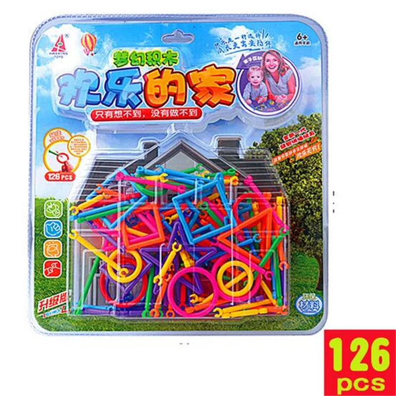 Новые умные палочки пластиковые мягкие частицы головоломки собранные в детский