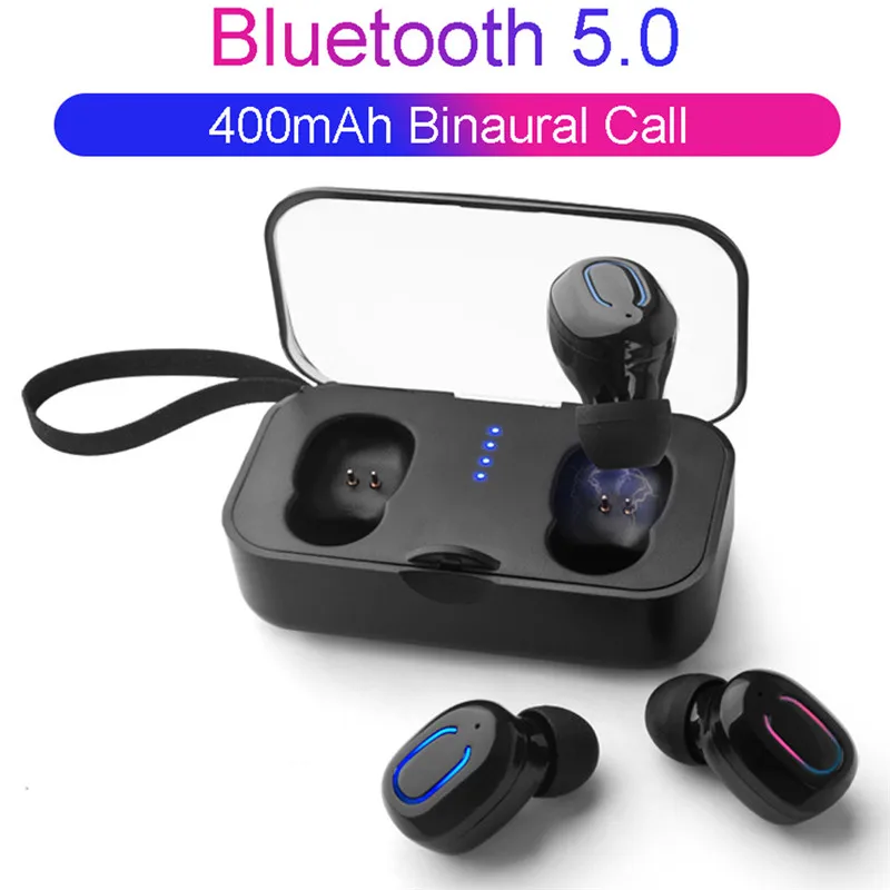 Teamyo TI8S Bluetooth 5 0 гарнитура беспроводные наушники TWS мини Erabuds спортивные