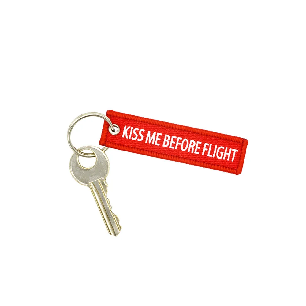 1 шт. брелок для ключей Поцелуй меня перед полетом|key tag|aviation giftskiss keychain |