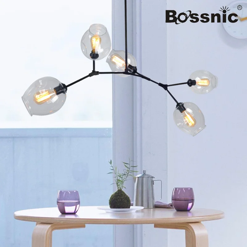 BossnicLighting Современное Стекло Подвесной светильник для гостиной | столовой Спальня