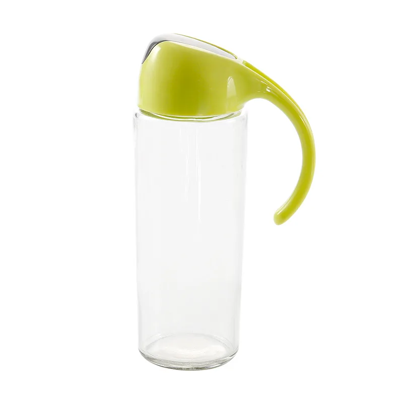 

Auto Glass Oil Kettle Automatic Opening And Closing Kitchen Condiment Bottle Leak Proof Oil Bottle