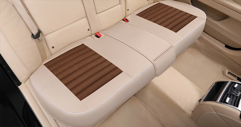 1pcs back Чехол для автомобильного сиденья, четыре сезона, общие подушки для автомобильного сиденья, автомобильный коврик, Стайлинг для Ford Edge Mondeo Ecosport Focus Fiesta kuga - Color Name: 1pcs back