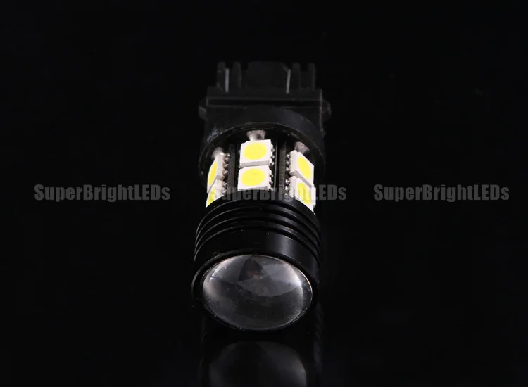 3157 светодиодный тормозной светильник T25 P27/5 Вт 12 5050 SMD CREE объектив проектора В