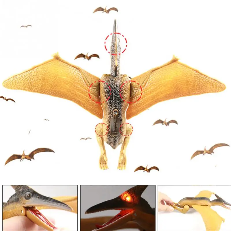 RC ходить динозавров дистанционного Управление Птерозавр игрушка с качая головой
