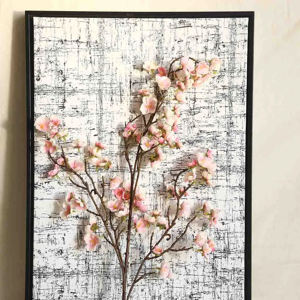 Artificial Cherry Peach Blossom Fake Silk Flower Home Wedding Party Floral Decor Garden High Quality Flowers DIY | Дом и сад