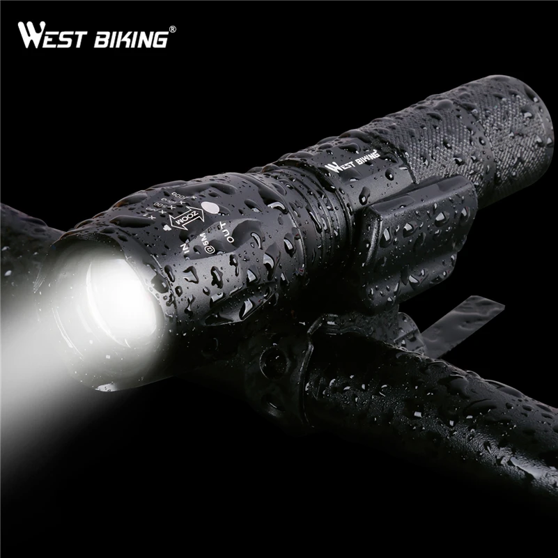 Светодиодный фонарь для велосипеда перезаряжаемый с 3 режимами работы