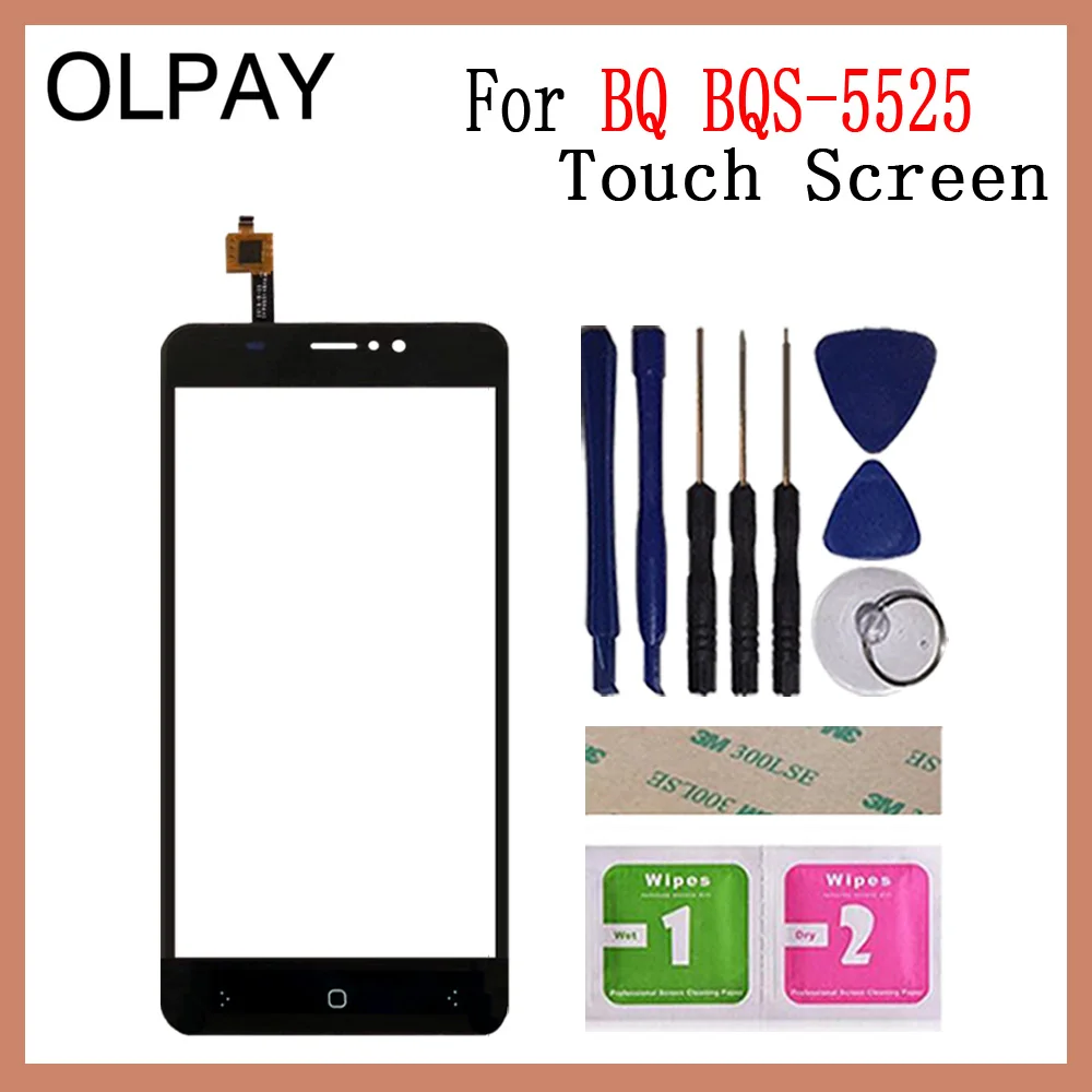 OLPAY 5," мобильный телефон для BQ мобильный BQS 5525 Practic BQ 5525 сенсорный экран стекло дигитайзер панель объектив сенсор инструменты