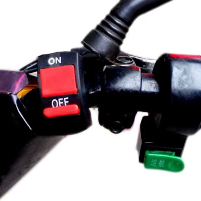 Новинка 2017 мотоциклетные пулевые соединители переключатели на руль