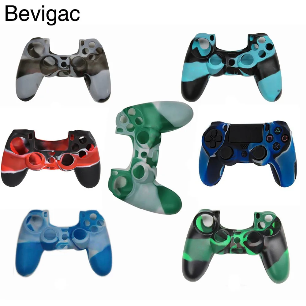 Силиконовый защитный чехол Bevigac для геймпада Sony Play Station Dualshock 4 PS4 PS 4|gamepad case|skin cover