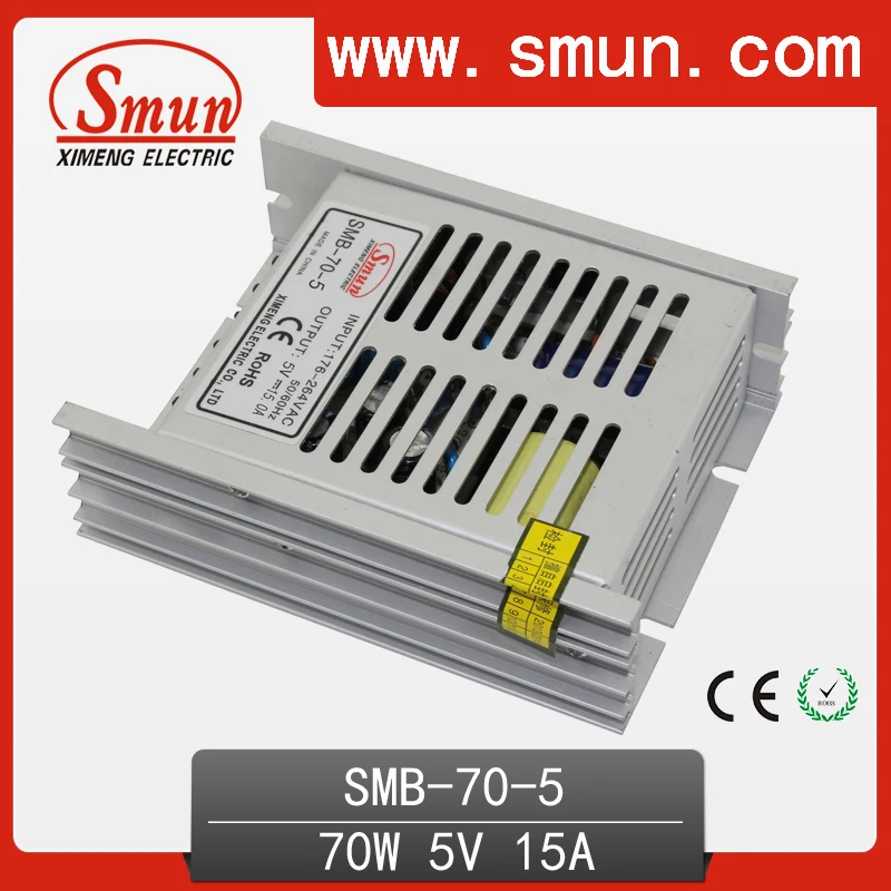 SMUN SMB 70 5 Вт ультратонкий источник питания с одним выходным переключением В 14 а