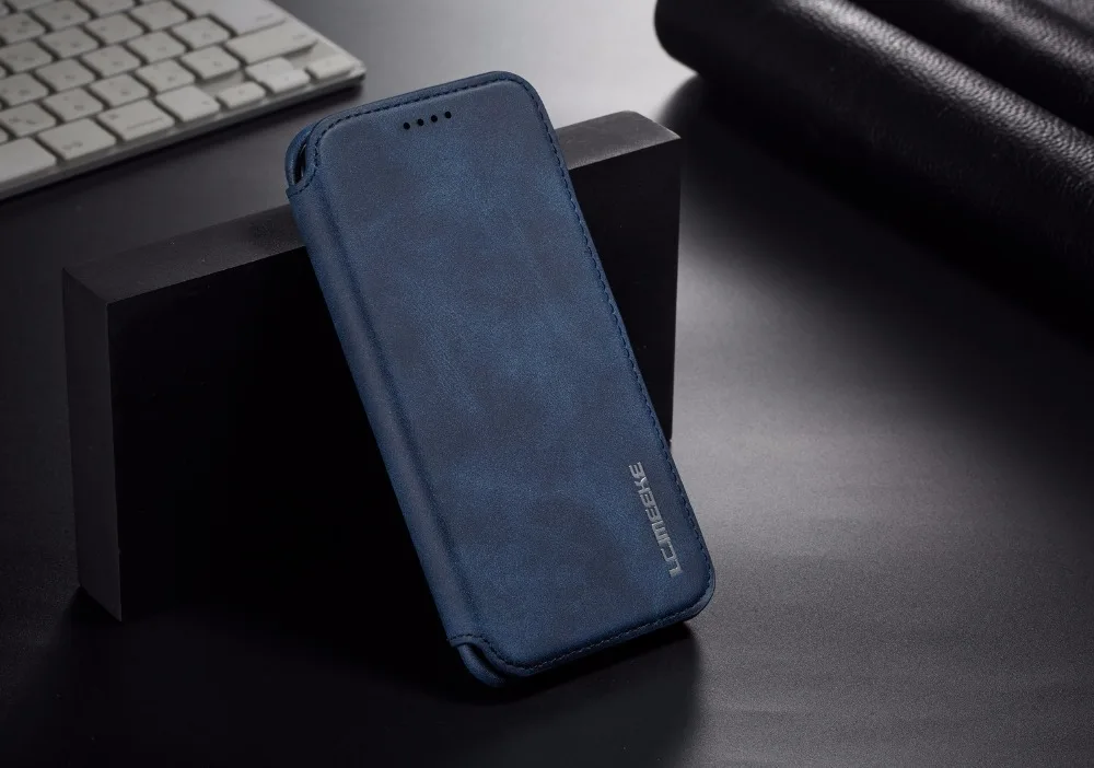 Роскошный кожаный флип-чехол на магните для samsung Galaxy S10 S9 S8 Plus держатель для карт чехол для samsung S7 S7 Edge Note 8 9 Coque Funda