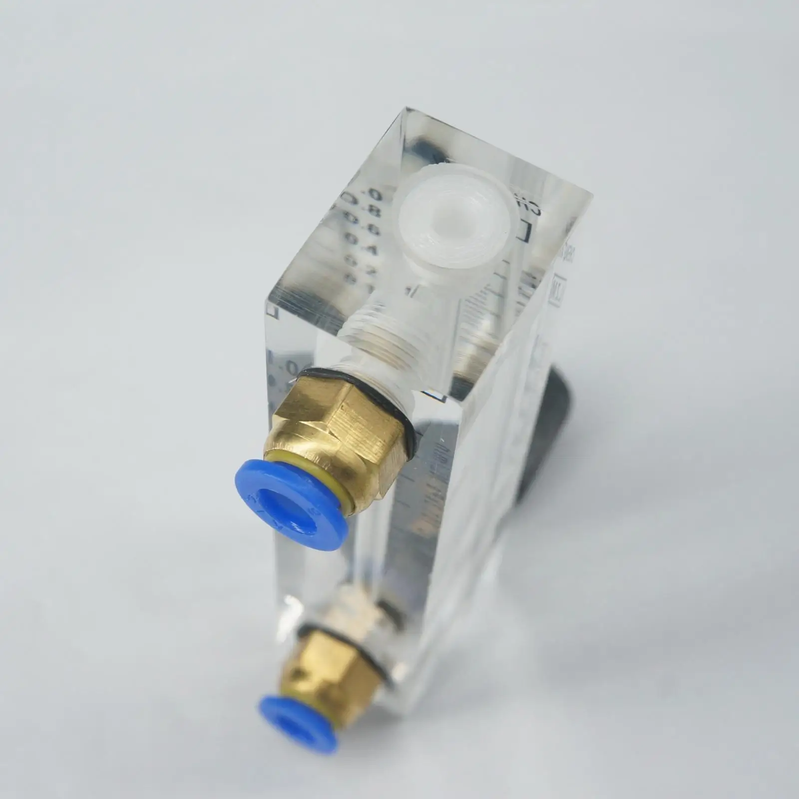 0 1-1LPM 2-2LPM 3-3LPM 5-5LPM 1-10LPM LZM-4T воздушный панельный расходомер ротаметр с клапаном Push In