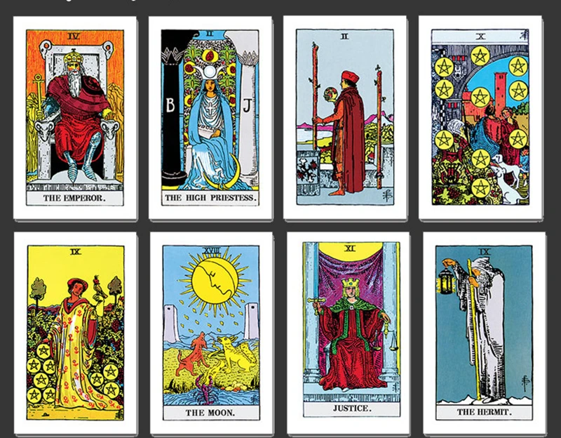 

Full English The Rider Tarot Deck Centenary Edition Board Game 78 PCS Playing Card Waite Tarot Rider-waite Tarot Board Game