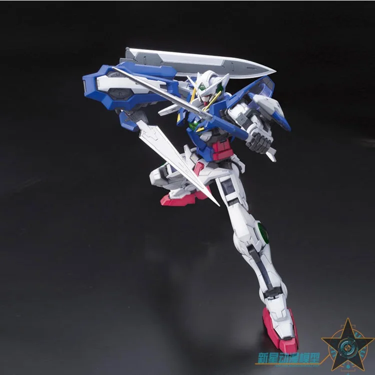 Оригинальные фигурки в японском стиле Gundam MG 1/100 модель EXIA 00 мобильный костюм BANDAI