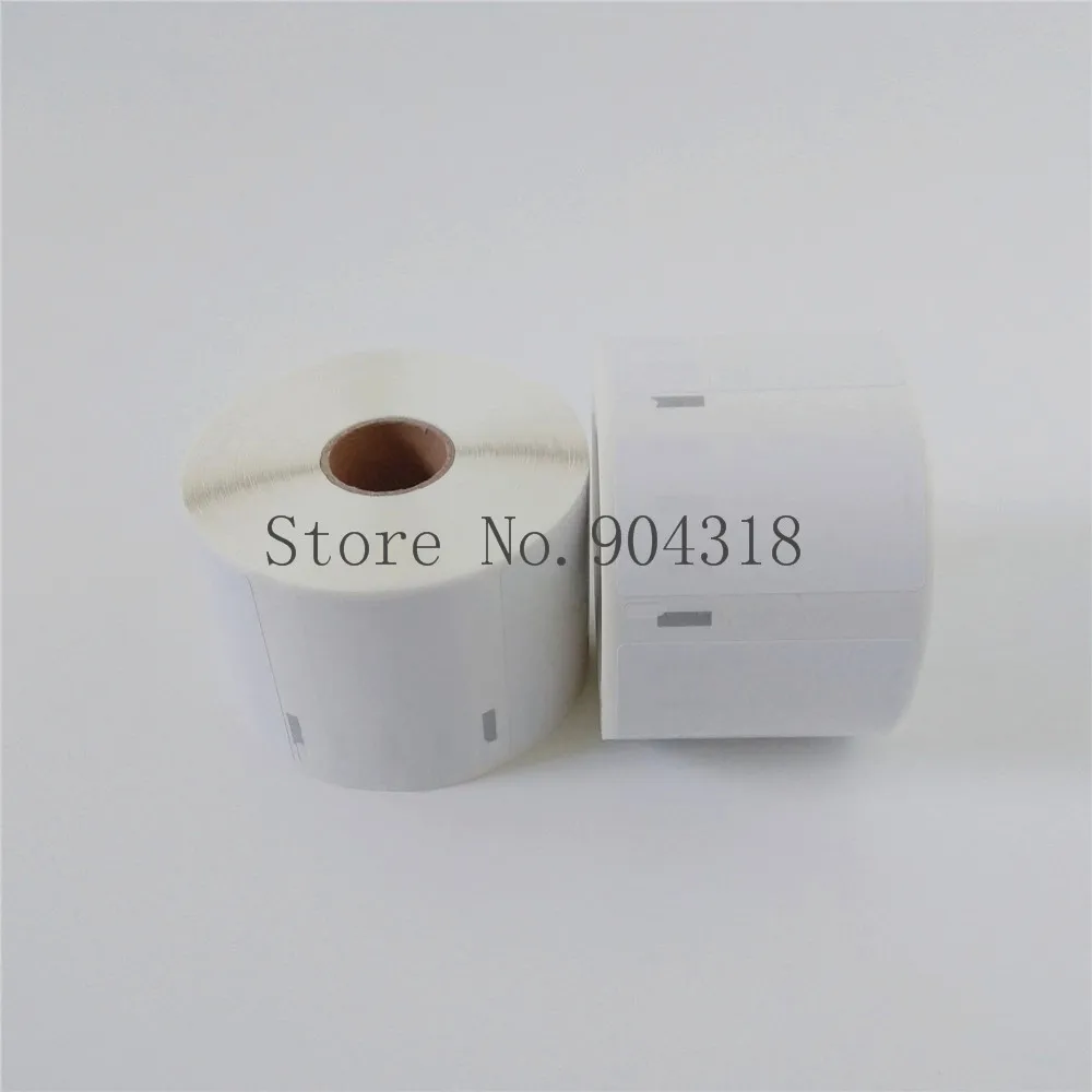 2 x рулона Dymo 11354 Совместимые Этикетки dymo11354 57 мм 32 1000 этикеток в рулоне LabelWriter 400 450