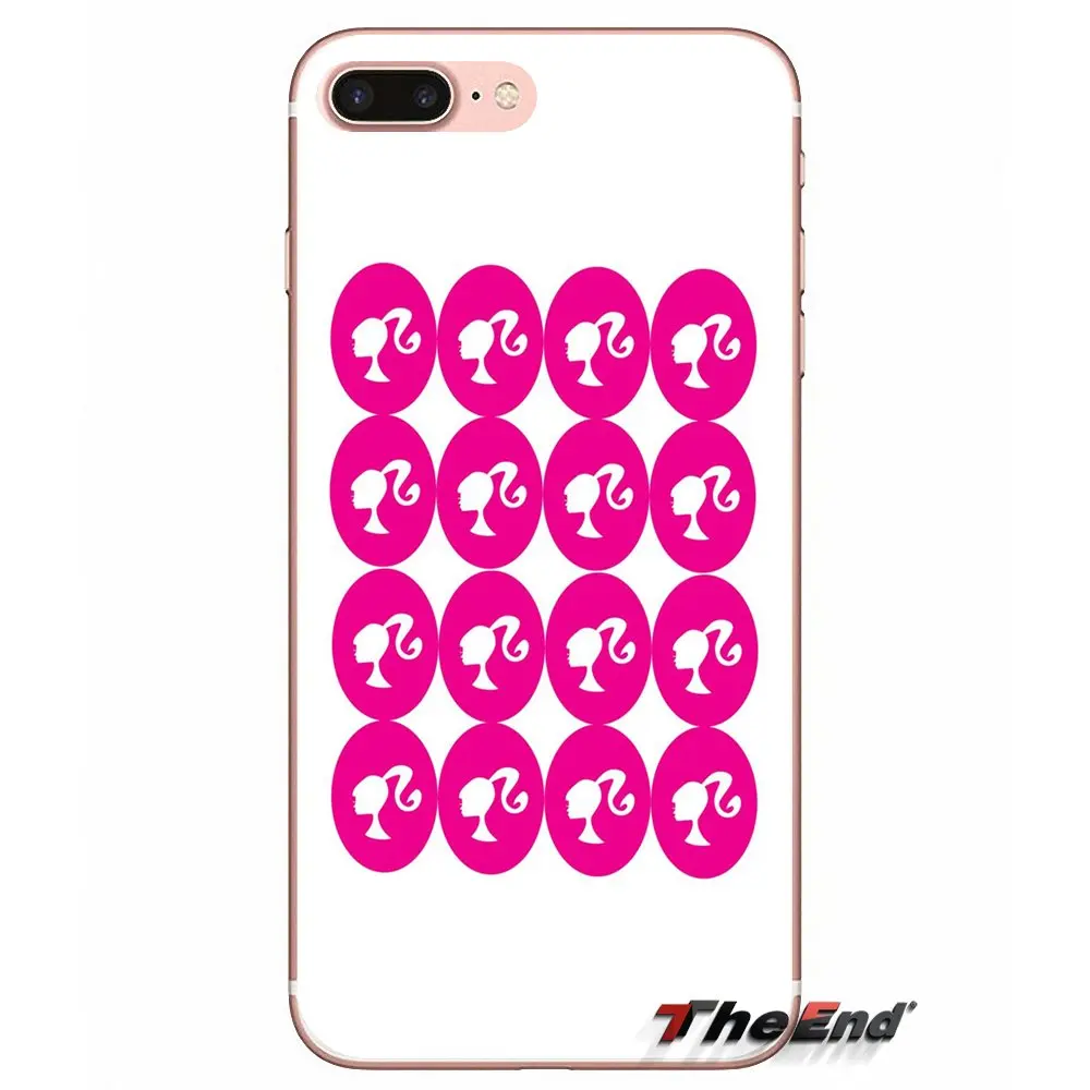 Для Барби розовый для девочек samsung Galaxy J1 J2 J3 J5 J7 A3 A5 A7 2015 2016 2017 J330 J530 j730 аксессуары