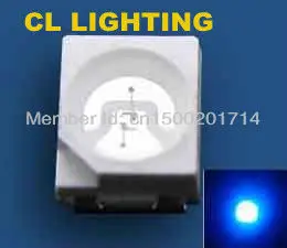 300-400mcd 1210 СВЕТОДИОД Синий 3528 SMD LED 460-475NM 3 0-3 5 V (чипсет Тайвань) | Освещение