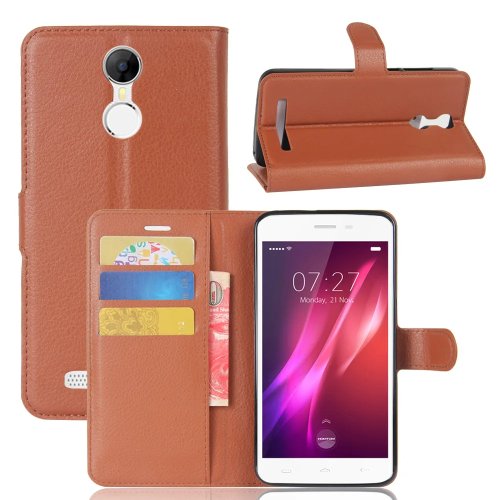 Для HOMTOM HT27 кошелек чехол книжка Стиль Флип PU Обложка для Coque Fundas телефон случаях |