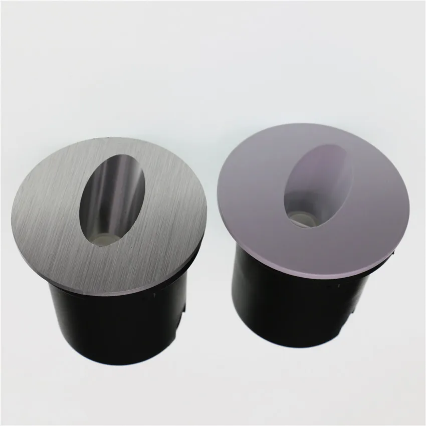 Настенный светильник светодиодный лестница 3 Вт Круглый Встраиваемый настенный