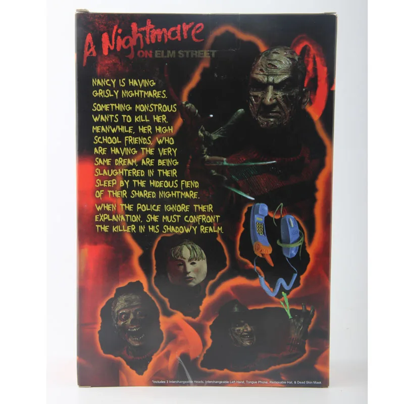 NECA 21 см a &quotКошмар на улице Вязов&quot Фредди Крюгер ночные кошмары игрушки