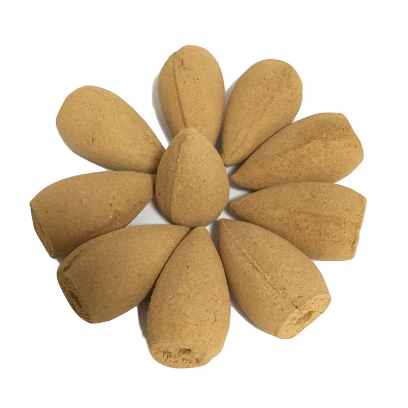 10 шт./пакет натуральный цветочный аромат благовония конусы китайский полынь