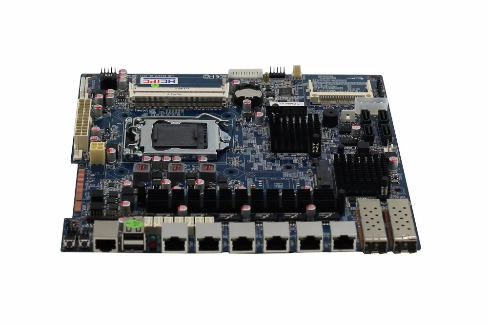 LAN HCB85SFP 6L B85 + 82574L 6LAN 2 Intel82599 10000M волоконная By Pass материнская плата брандмауэра ITX