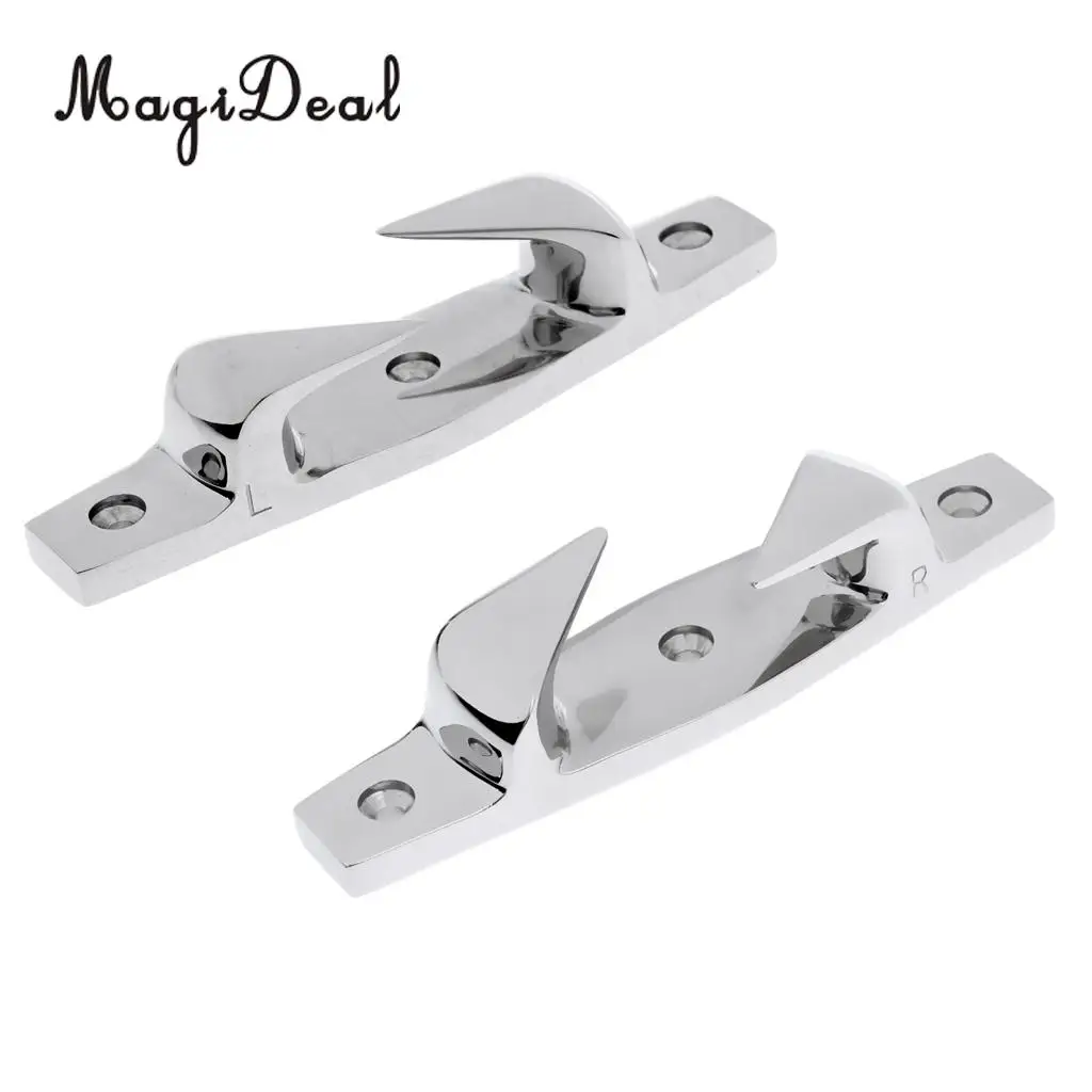 2 шт. 6 𧅒 мм Skean Boat Bow Fairlead Cleat Chock аксессуары для парусной яхты | Спорт и