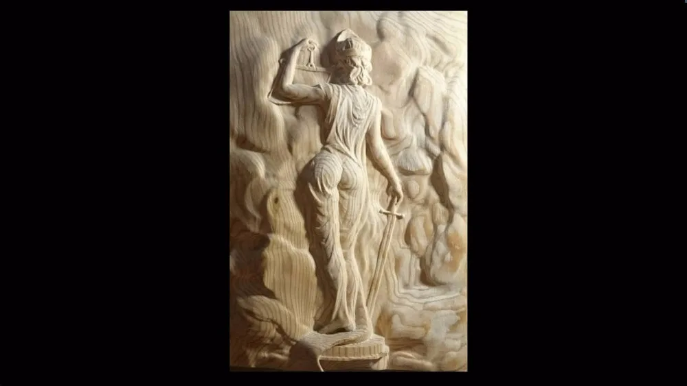 Модель 3d STL для фрезерного станка с ЧПУ гравировальный станок рельефный Artcam Aspire A