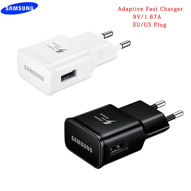 Оригинальное быстрое зарядное устройство Samsung 9 V/1.67A быстрый адаптер type c usb кабель