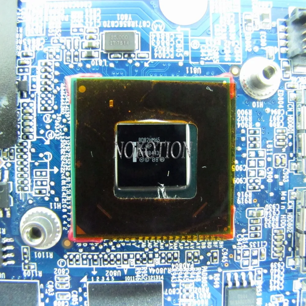 NOKOTION 659095-001 Laptop Motherboard for hp DV7-6000 HM65 ddr3 HD 6770M Graphics Mainboard full tested | Компьютеры и офис
