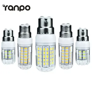 Светодиодный светильник лампы B22 штык 5730 SMD 220 В Светодиодная лампа 3 Вт, 5 Вт, 7 Вт, 9 Вт, 12 Вт, 15 Вт, 18 Вт, 20 Вт энергосберегающие подвесной светильник ing теплый холодный натуральный